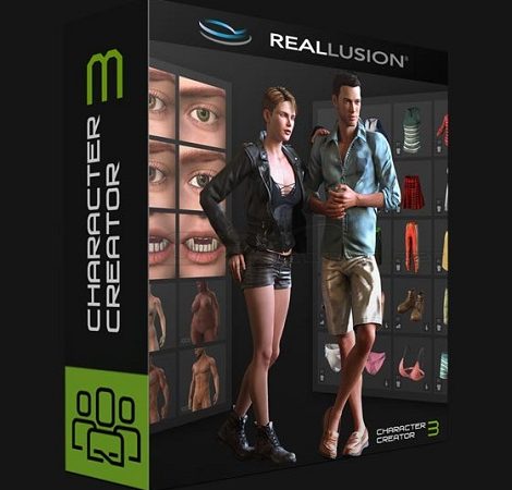 Reallusion iClone Character Creator 3 with Resource Pack Free Download